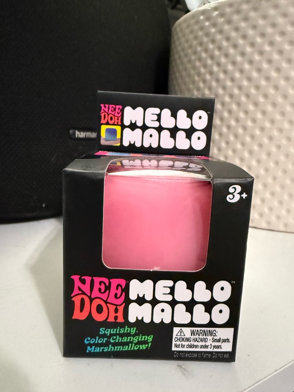 NeeDoh Mello Mallo Squishy -  Pink (AUTHENTIC)